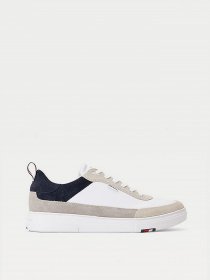 Кеды Tommy Hilfiger Modern Cupsole Leather Mix модель FM0FM03625-DW5 Фото