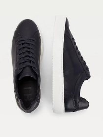 Кеды Tommy Hilfiger Debossed Logo Cupsole Leather модель FM0FM03634-DW5 Фото