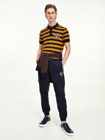 Кеды Tommy Hilfiger Debossed Logo Cupsole Leather модель FM0FM03634-DW5 Фото