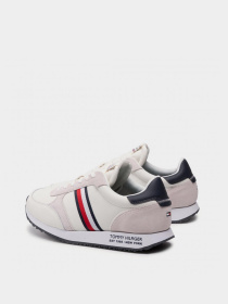 Кросівки Tommy Hilfiger Runner Lo Leather Stripes модель FM0FM03632-YBL Фото