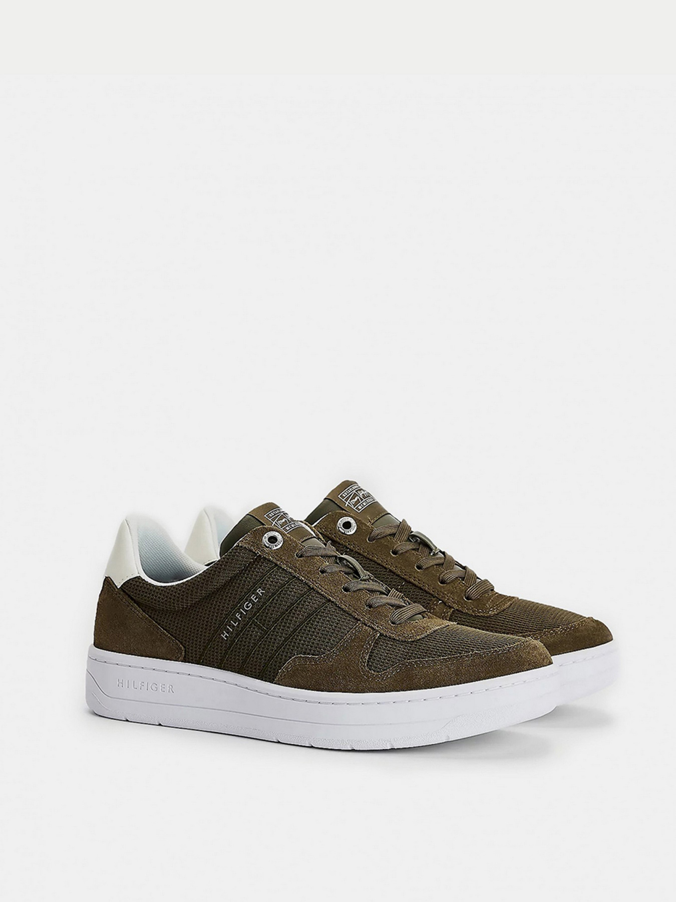 Кросівки Tommy Hilfiger Mixed Texture Cupsole модель FM0FM03607-RBN Кросівки Tommy Hilfiger Mixed Texture Cupsole модель FM0FM03607-RBN Фото
