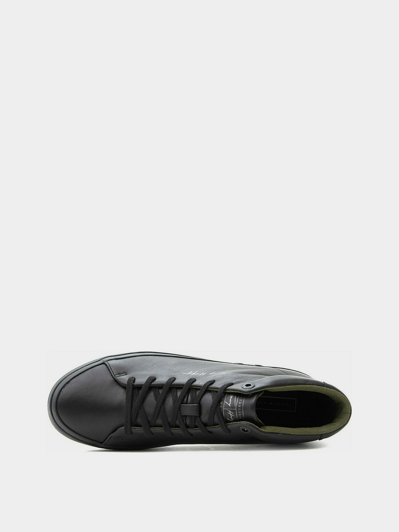 Кеды Tommy Hilfiger Corporate High Modern Vulc Lea модель FM0FM03740-BDS Фото