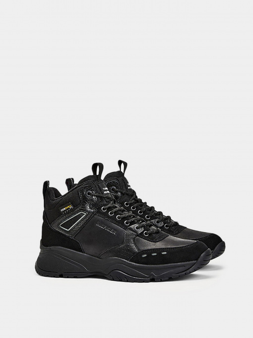 Ботинки и сапоги Tommy Hilfiger High Sneaker Leather модель FM0FM03273-BDS Фото