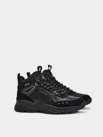 Ботинки и сапоги Tommy Hilfiger High Sneaker Leather модель FM0FM03273-BDS Фото