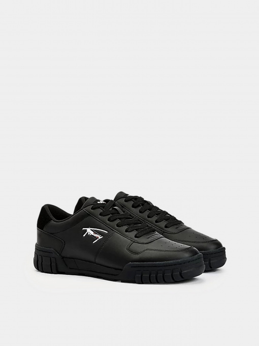 Кросівки Tommy Hilfiger Retro Leather Cupsole модель EM0EM00808-BDS Фото