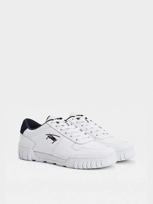 Кросівки Tommy Hilfiger Retro Leather Cupsole модель EM0EM00808-YBR Фото