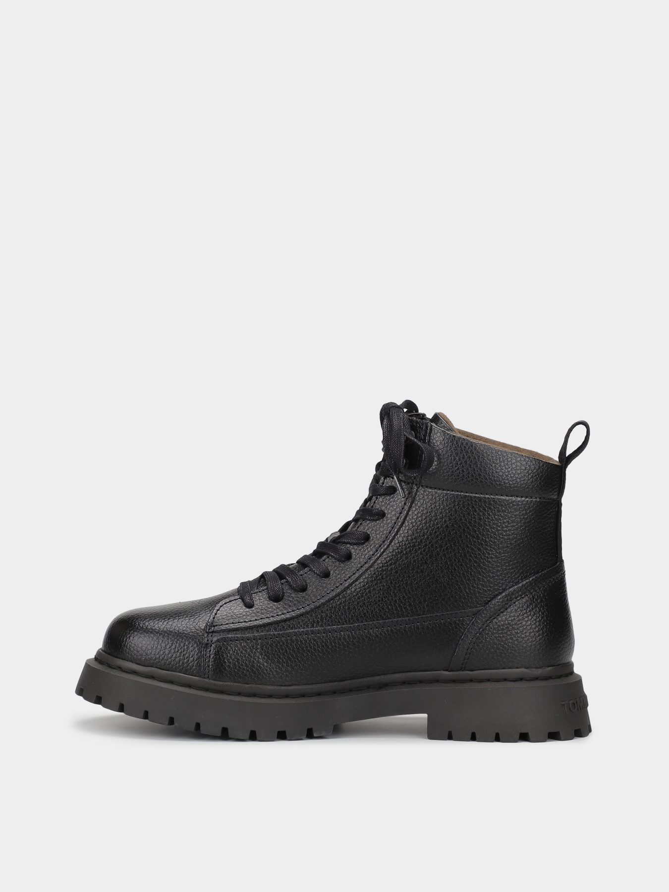 Ботинки и сапоги Tommy Hilfiger Warm Lined Lace-Up Leather Ankle Boots модель EM0EM01274-BDS Фото
