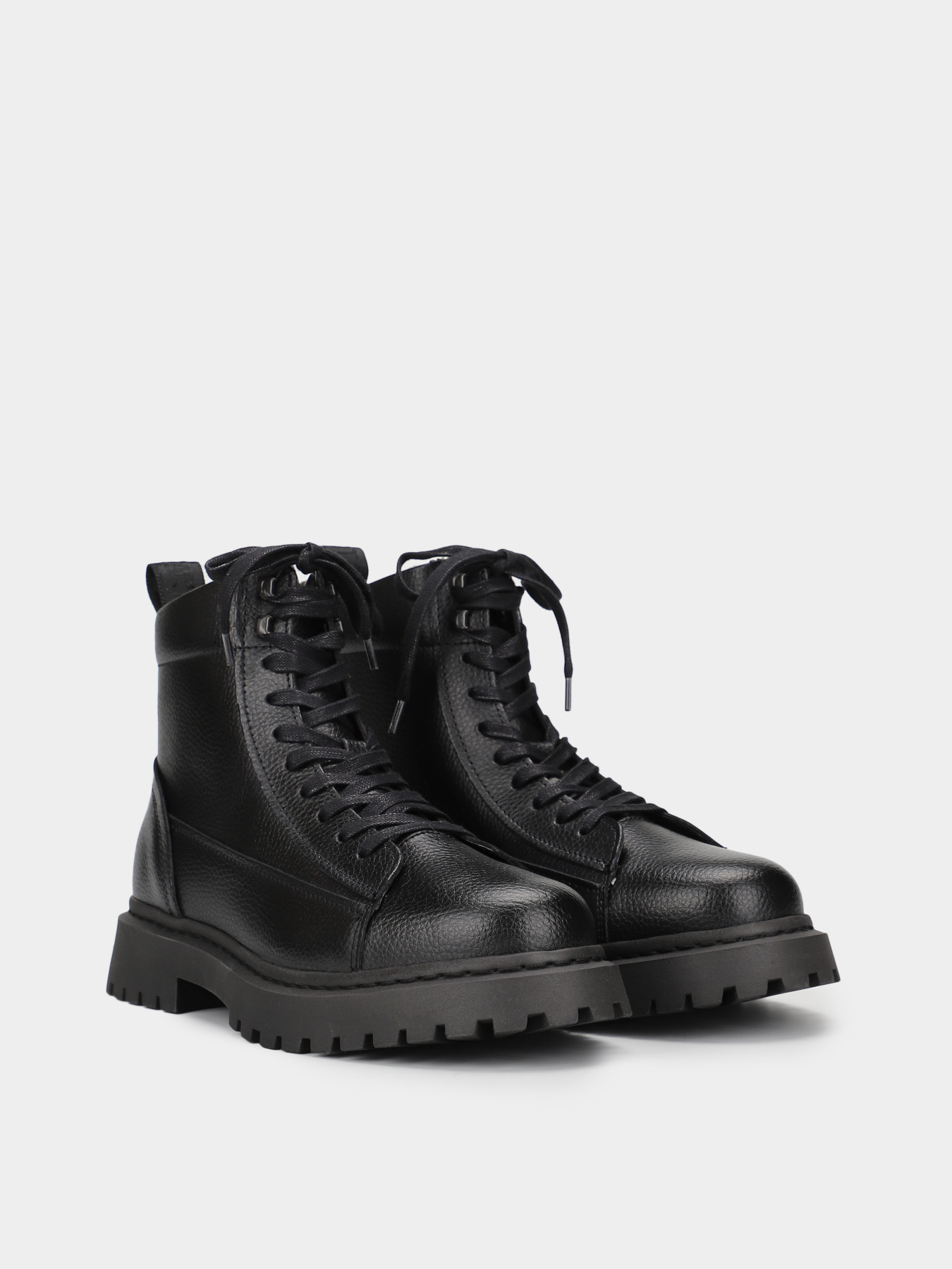 Ботинки и сапоги Tommy Hilfiger Warm Lined Lace-Up Leather Ankle Boots модель EM0EM01274-BDS Фото