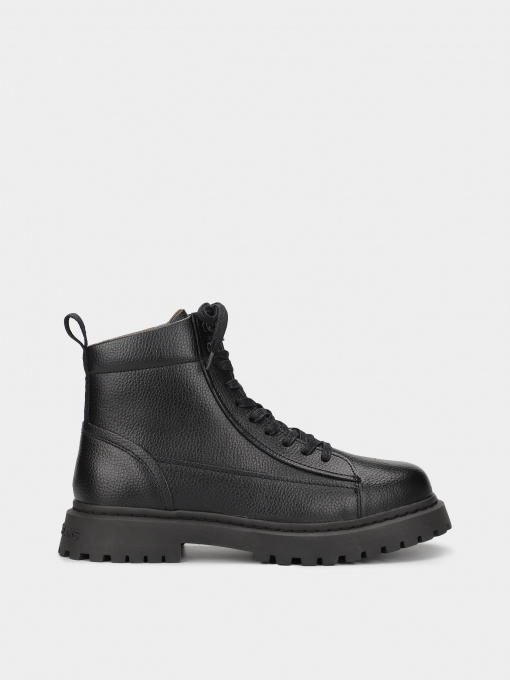 Ботинки и сапоги Tommy Hilfiger Warm Lined Lace-Up Leather Ankle Boots модель EM0EM01274-BDS Фото