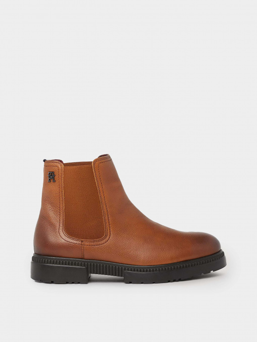 Ботинки и сапоги Tommy Hilfiger Comfort Cleated Termo Lth Chel модель FM0FM04650-GVI Фото