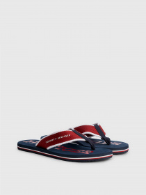 Шльопанці Tommy Hilfiger CLASSICS WEBBING LOGO FLIP-FLOPS модель FM0FM04617-0GY Фото