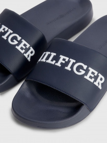 Шлёпанцы Tommy Hilfiger 3D TONAL LOGO модель FM0FM04612-DW5 Фото