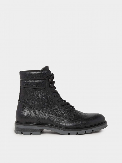 Ботинки и сапоги Tommy Hilfiger Warm Lined Leather Mid Boots модель FM0FM04802-BDS Фото