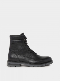 Ботинки и сапоги Tommy Hilfiger Warm Lined Leather Mid Boots модель FM0FM04802-BDS Фото