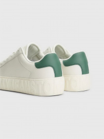 Кеди Tommy Hilfiger Leather Logo Cupsole Trainers модель EM0EM01213-YBI Фото