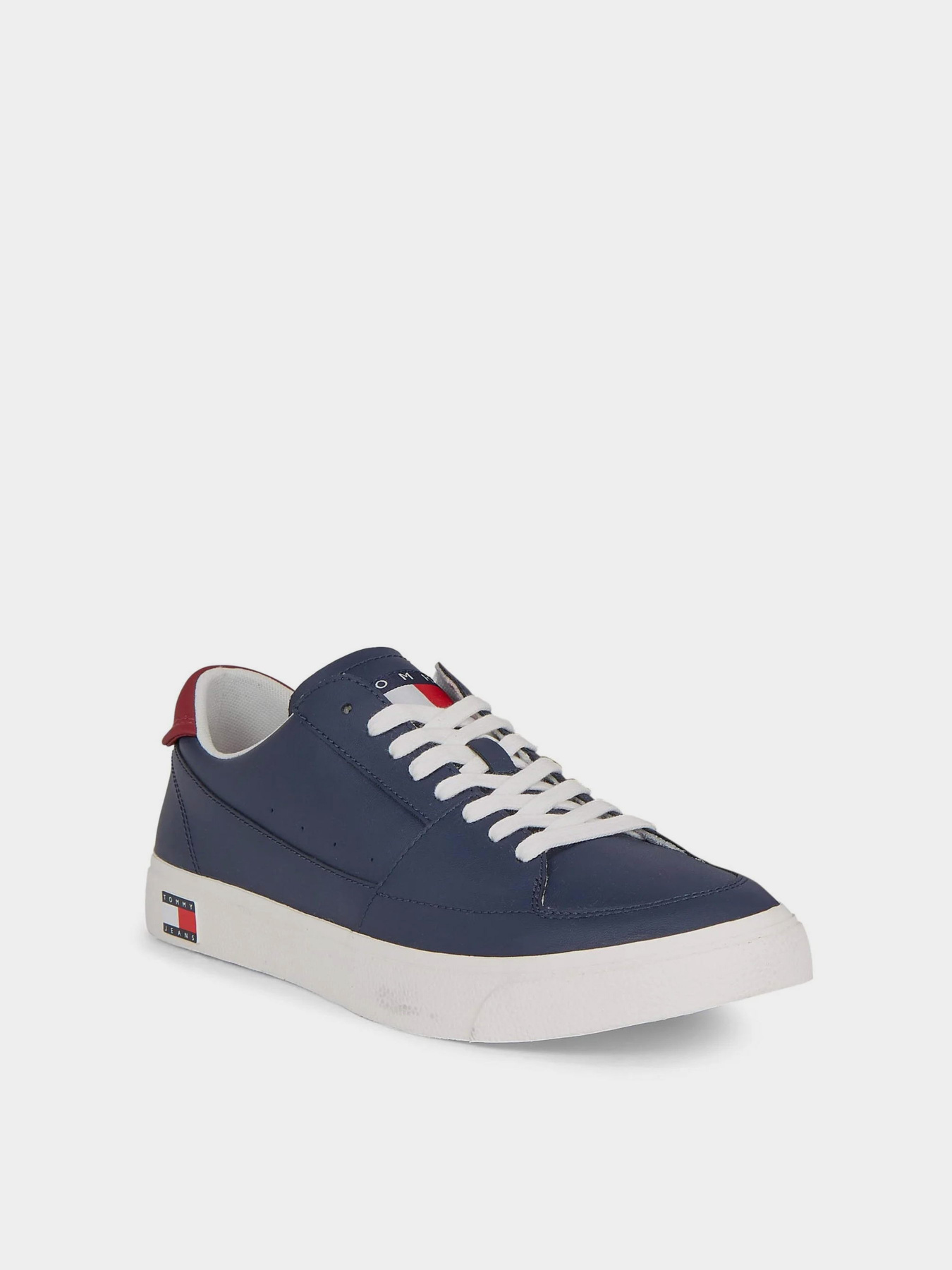 Кеды Tommy Hilfiger Contrast Heel Lace Up модель EM0EM01341-C87 Фото