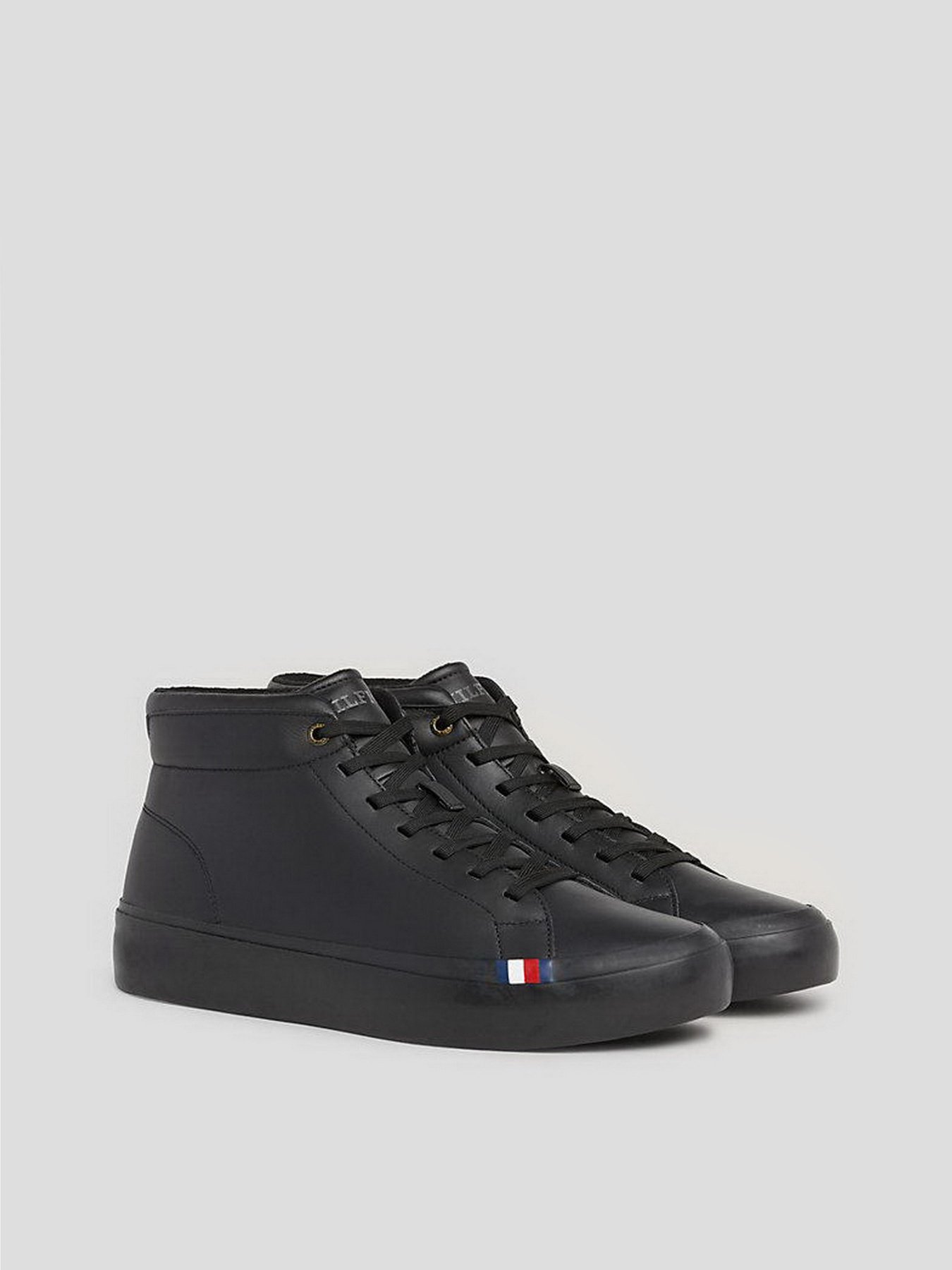 Кеды Tommy Hilfiger Modern Leather Mid-Top Trainers модель FM0FM04820-0GQ Фото