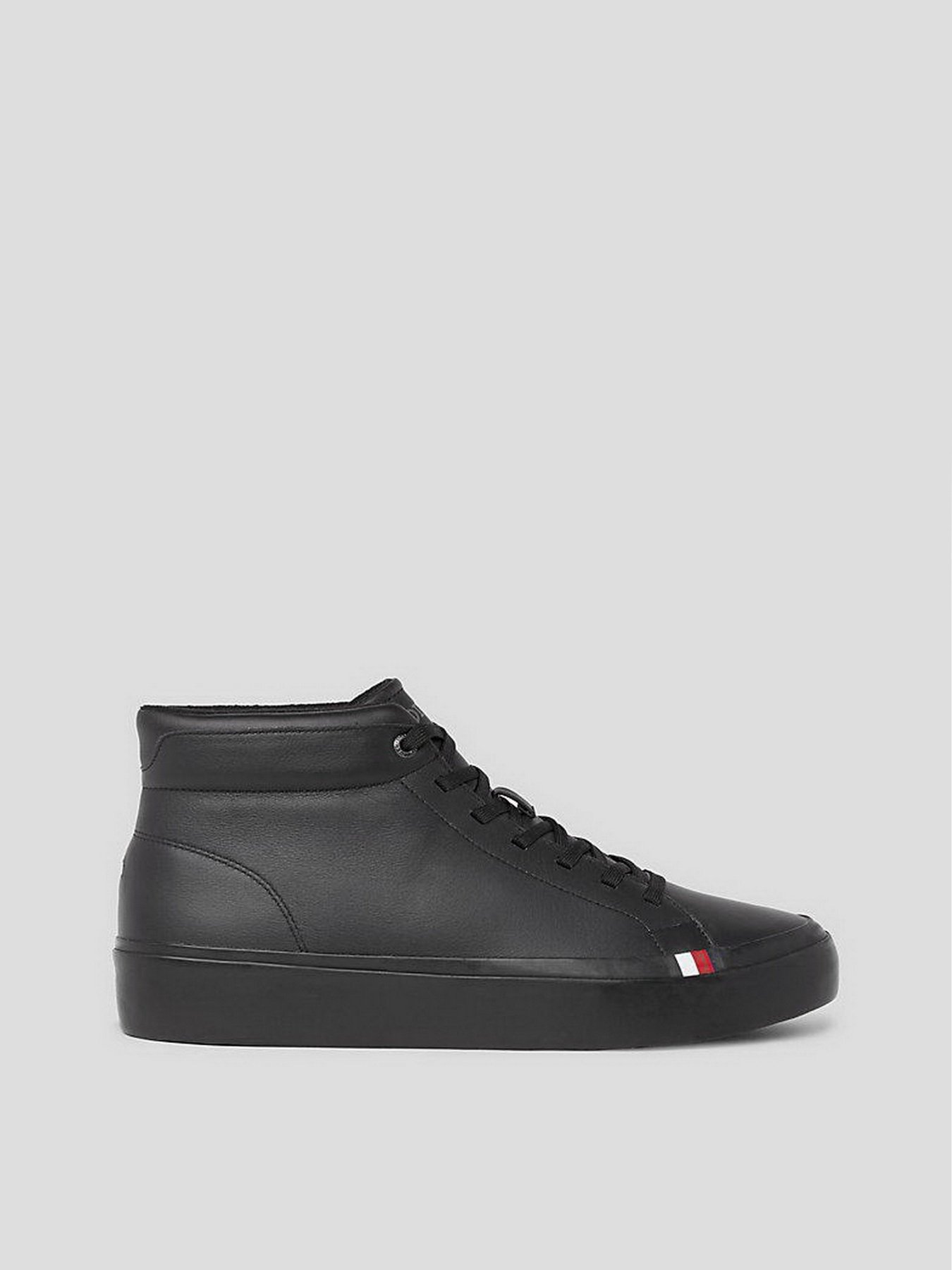 Кеды Tommy Hilfiger Modern Leather Mid-Top Trainers модель FM0FM04820-0GQ Фото