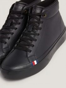 Кеды Tommy Hilfiger Modern Leather Mid-Top Trainers модель FM0FM04820-0GQ Фото