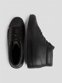 Кеды Tommy Hilfiger Modern Leather Mid-Top Trainers модель FM0FM04820-0GQ Фото