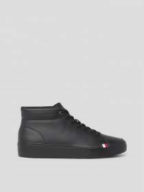 Кеды Tommy Hilfiger Modern Leather Mid-Top Trainers модель FM0FM04820-0GQ Фото