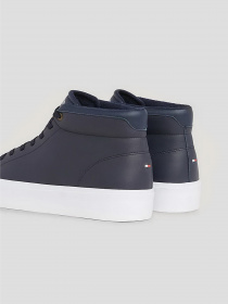 Кеди Tommy Hilfiger Modern Leather Mid-Top Trainers модель FM0FM04820-DW5 Фото