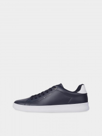 Кеды Tommy Hilfiger Contrast Heel Leather Cupsole Trainers модель FM0FM04829-DW5 Фото