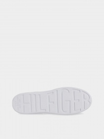 Кеды Tommy Hilfiger Contrast Heel Leather Cupsole Trainers модель FM0FM04829-YBS Фото