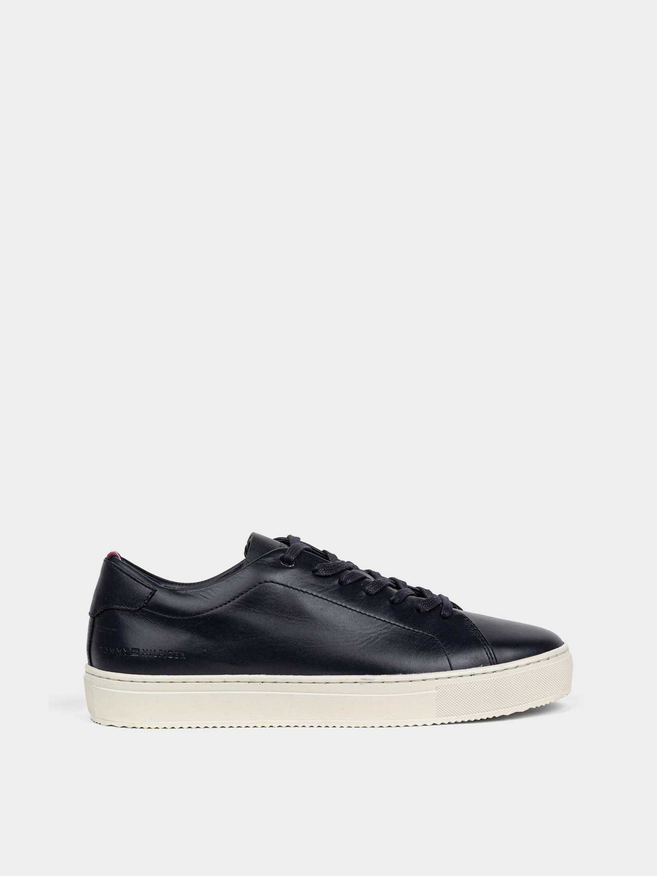Кеди Tommy Hilfiger Premium Heritage Leather Cupsole Trainers модель FM0FM04851-DW5 Кеди Tommy Hilfiger Premium Heritage Leather Cupsole Trainers модель FM0FM04851-DW5 Фото