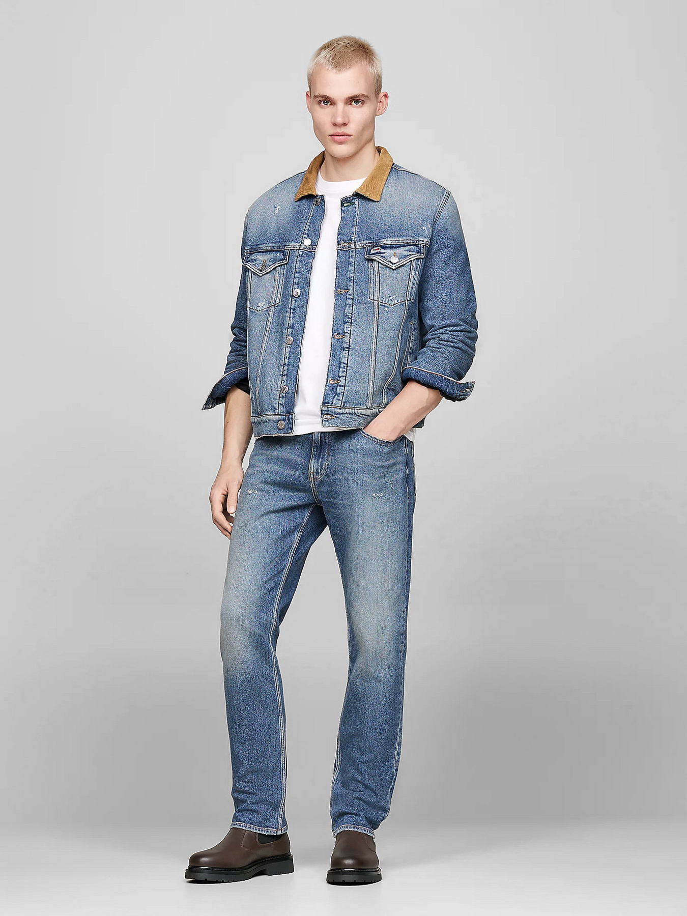 Ботинки и сапоги Tommy Hilfiger модель EM0EM01469-GWN Ботинки и сапоги Tommy Hilfiger модель EM0EM01469-GWN Фото
