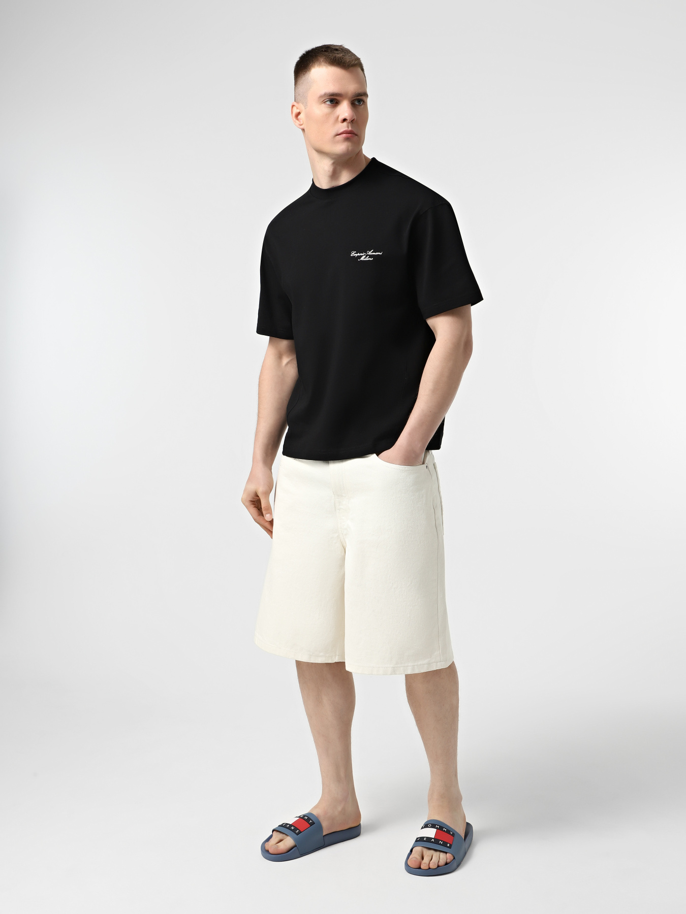 Шлёпанцы Tommy Hilfiger модель EM0EM01191-DBX Фото