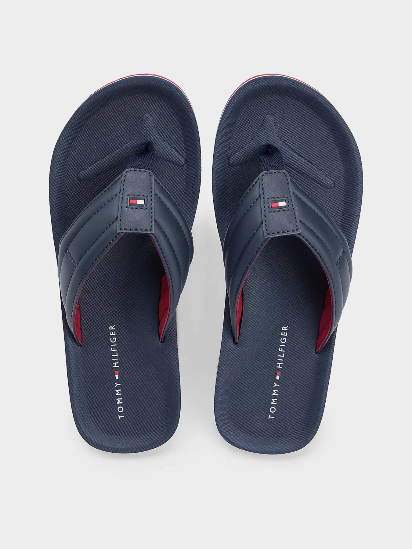 Шлёпанцы Tommy Hilfiger HILFIGER PADDED BEACH SANDAL модель FM0FM05801-DW5 Фото