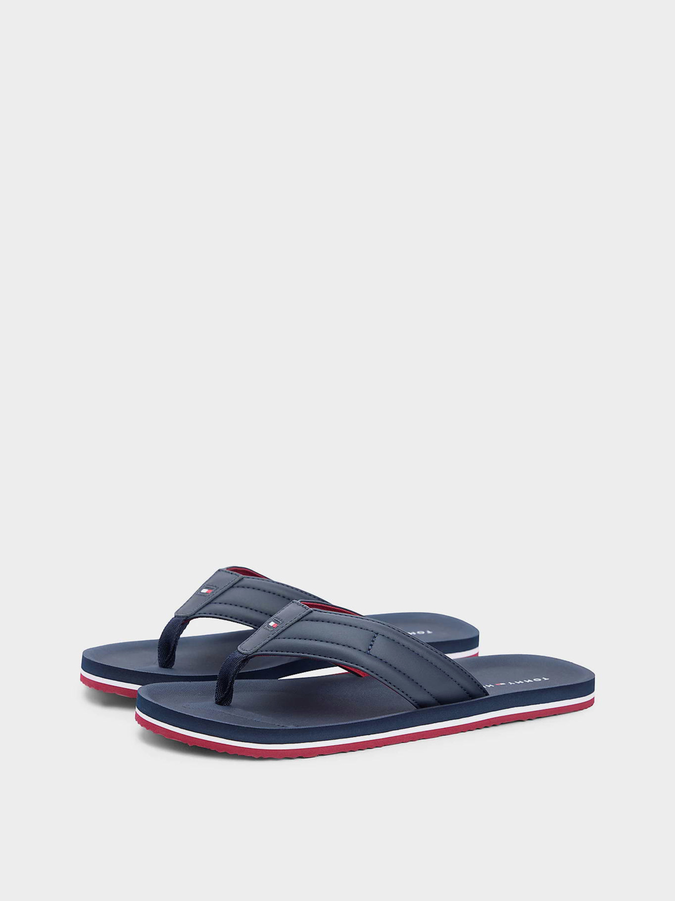 Шлёпанцы Tommy Hilfiger HILFIGER PADDED BEACH SANDAL модель FM0FM05801-DW5 Фото