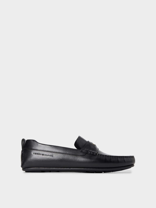 Слипоны и мокасины Tommy Hilfiger HILFIGER COIN LTH DRIVER модель FM0FM05925-BDS Фото