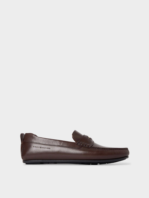 Слипоны и мокасины Tommy Hilfiger HILFIGER COIN LTH DRIVER модель FM0FM05925-GV0 Фото