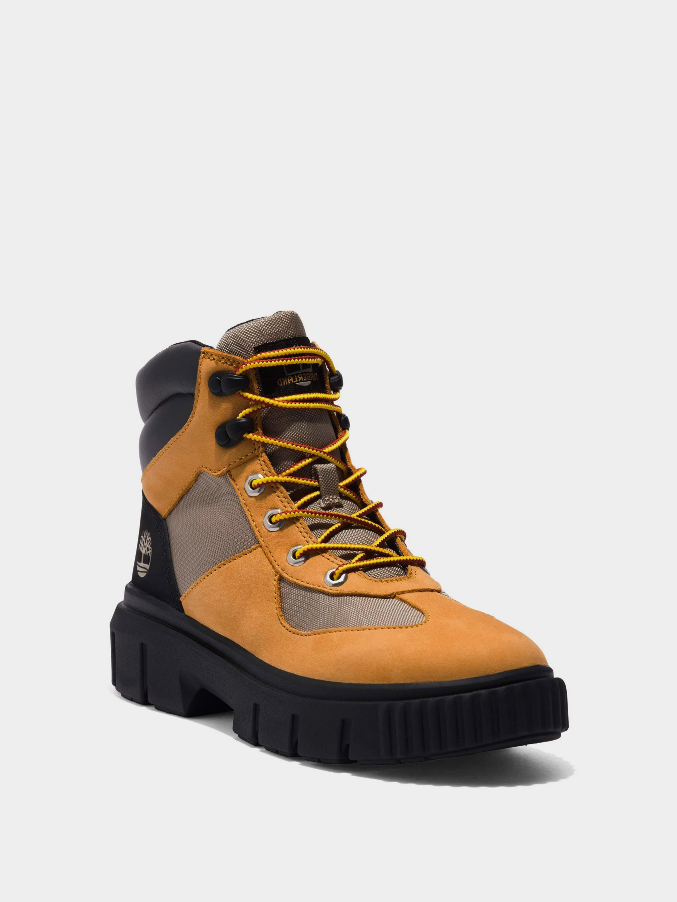 Ботинки и сапоги Timberland Greyfield Leather and Fabric Mid Hiker модель TB0A5PEW231 Ботинки и сапоги Timberland Greyfield Leather and Fabric Mid Hiker модель TB0A5PEW231 Фото