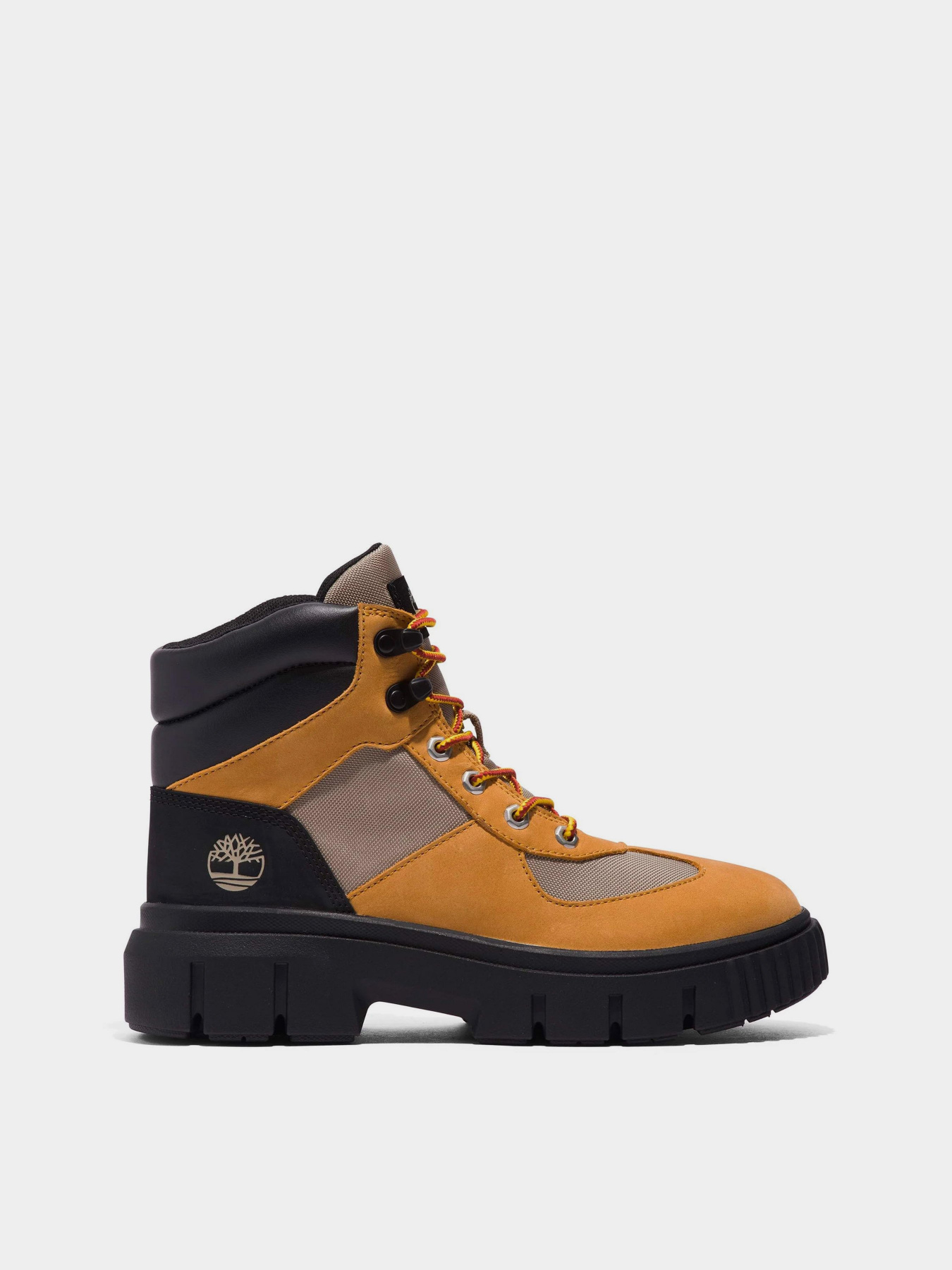 Ботинки и сапоги Timberland Greyfield Leather and Fabric Mid Hiker модель TB0A5PEW231 Ботинки и сапоги Timberland Greyfield Leather and Fabric Mid Hiker модель TB0A5PEW231 Фото
