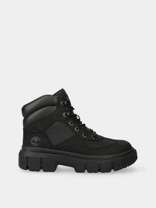 Ботинки и сапоги Timberland Greyfield Leather and Fabric Mid Hiker модель TB0A5ZD4001 Фото