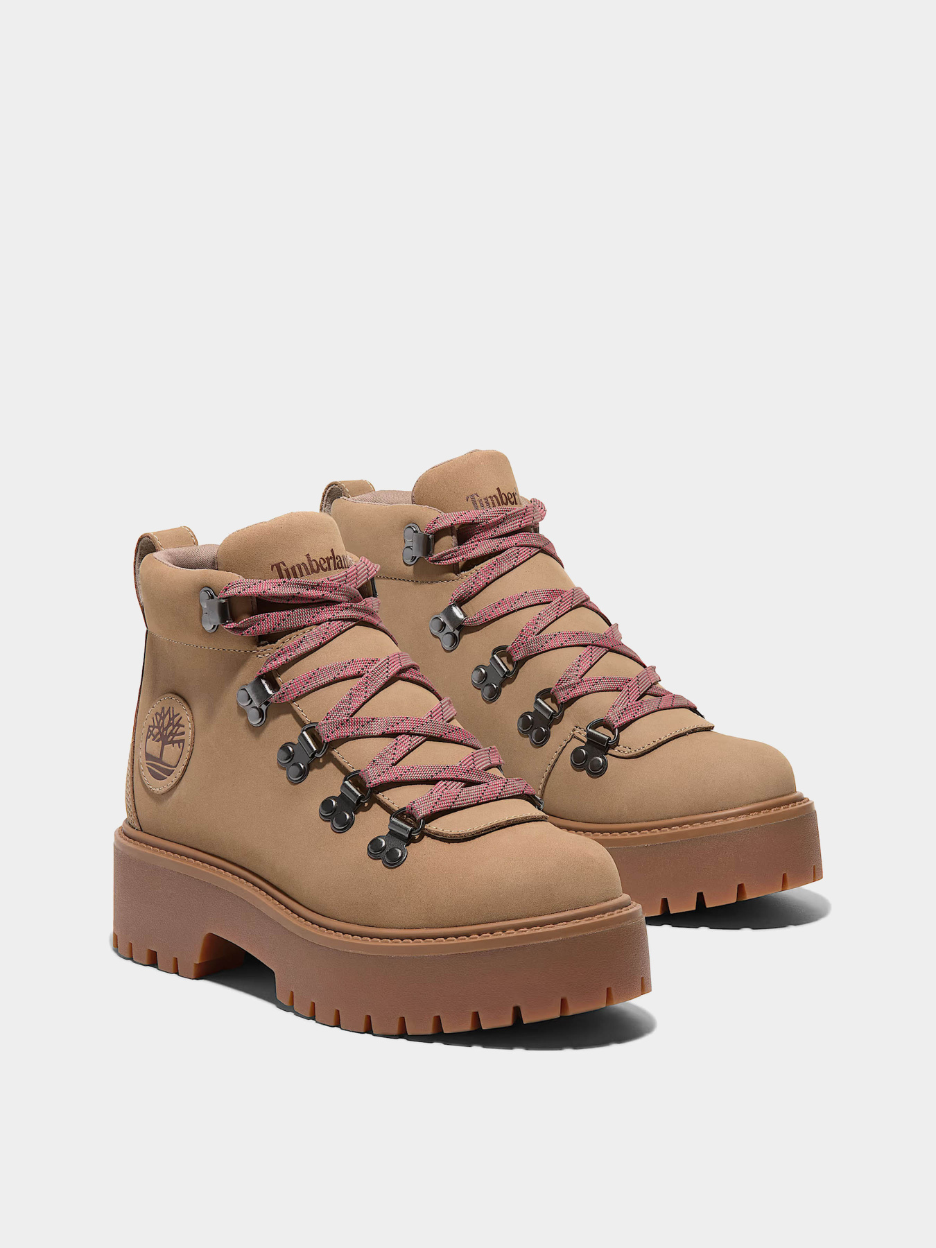 Ботинки и сапоги Timberland Stone Street Mid Lace-Up Platform Hiker модель TB0A27VJEN3 Фото