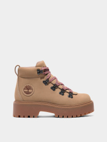 Ботинки и сапоги Timberland Stone Street Mid Lace-Up Platform Hiker модель TB0A27VJEN3 Фото