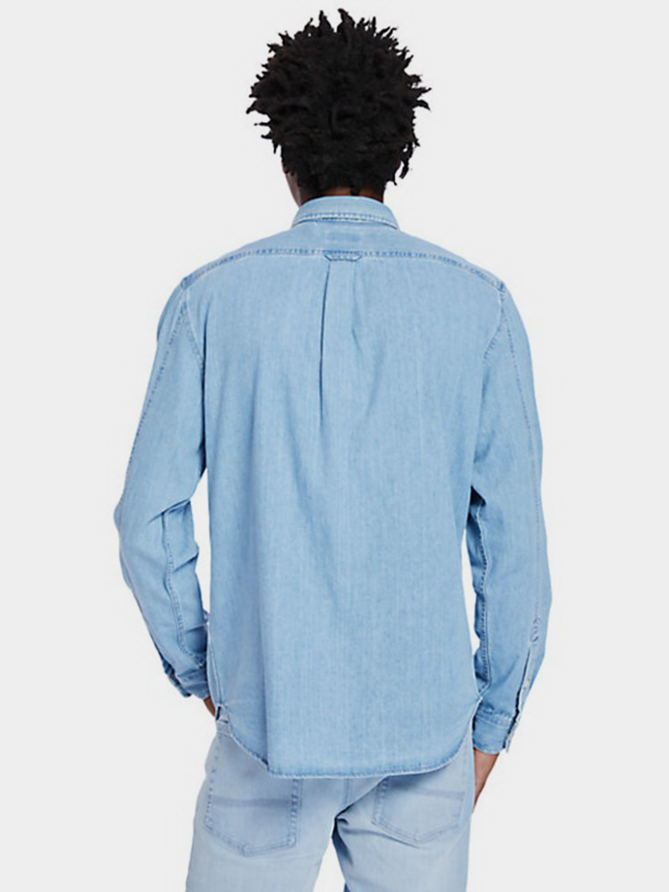Рубашки Timberland Mumford River Denim модель TB0A2D6RAS2 Фото