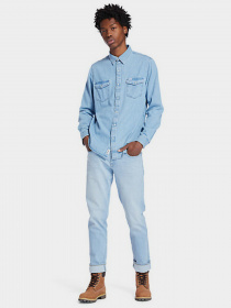 Рубашки Timberland Mumford River Denim модель TB0A2D6RAS2 Фото