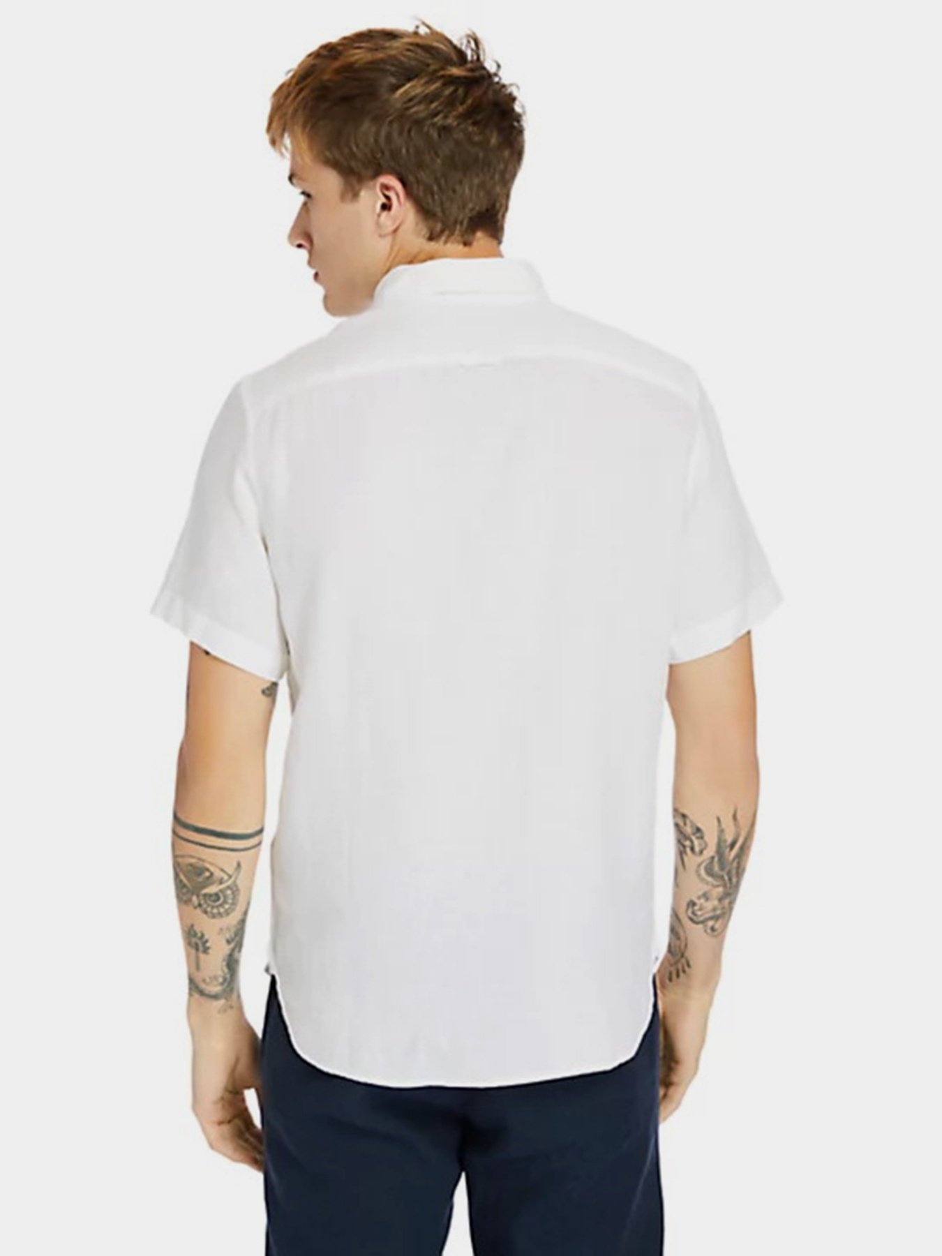 Рубашки Timberland Mill Brook Linen модель TB0A2DCC100 Фото