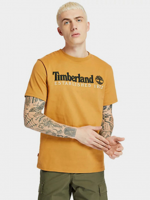 Футболки і поло Timberland Outdoor Est.1973 Linear Logo модель TB0A2CMAP47 Фото