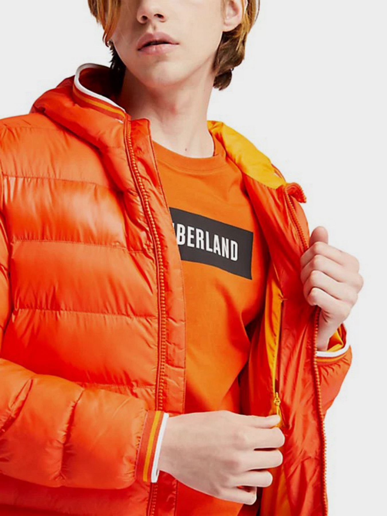 Куртки и дубленки Timberland Garfield Hooded Puffer модель TB0A2GA1845 Фото