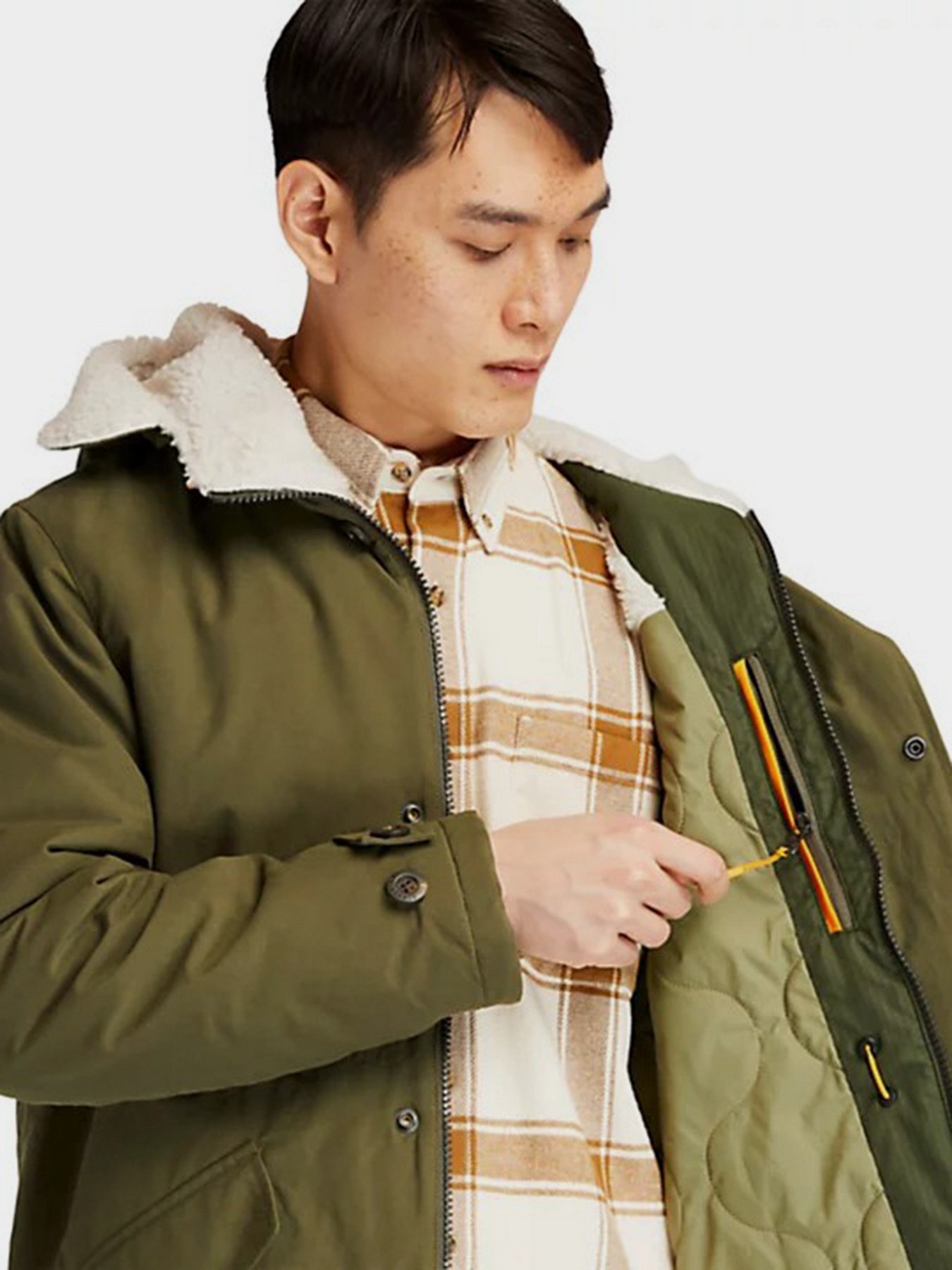 Куртки та дублянки Timberland Mount Kelsey Fishtail модель TB0A22SAA58 Фото