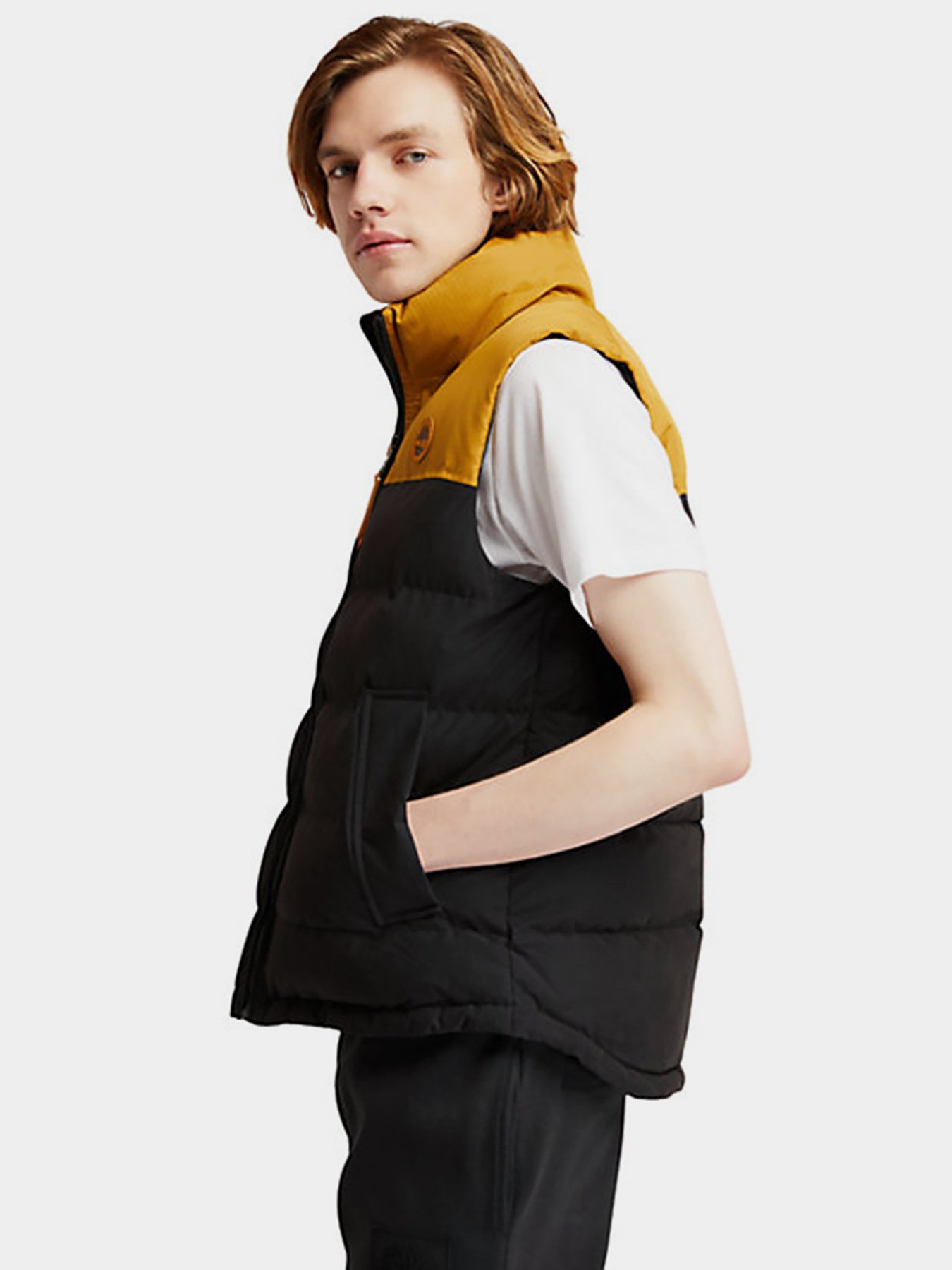 Куртки и дубленки Timberland Welch Mountain Puffer Vest модель TB0A22XMP57 Фото