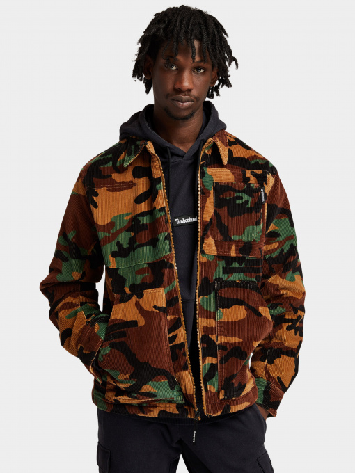Куртки и дубленки Timberland YC Camo Corduroy Chore модель TB0A22ADCD1 Фото