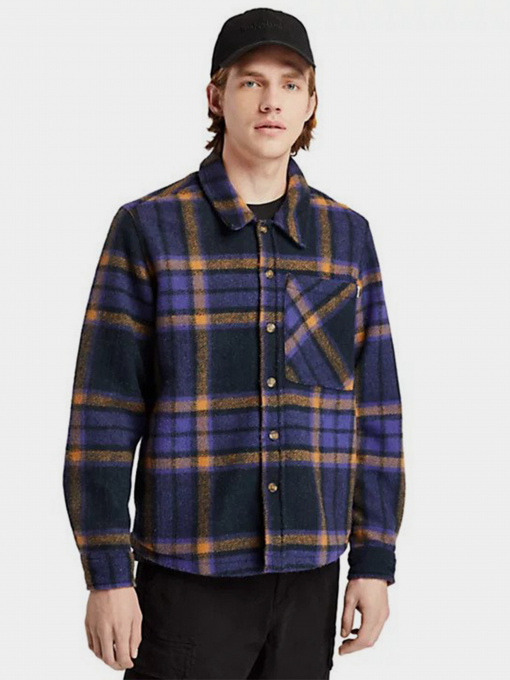 Сорочки Timberland Plaid Fleece модель TB0A22Y9CA5 Фото