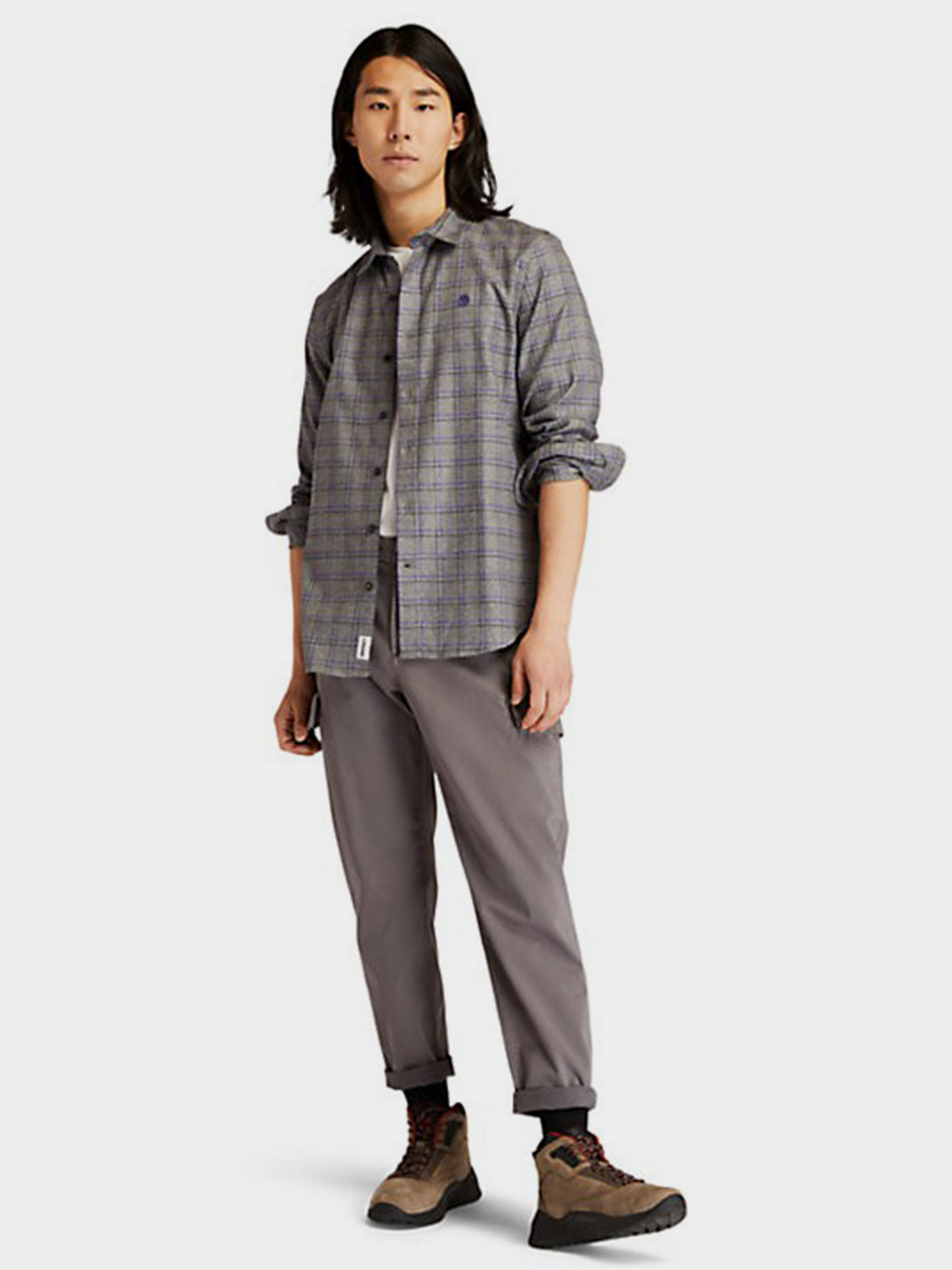 Рубашки Timberland Flannel модель TB0A2G6XY09 Фото